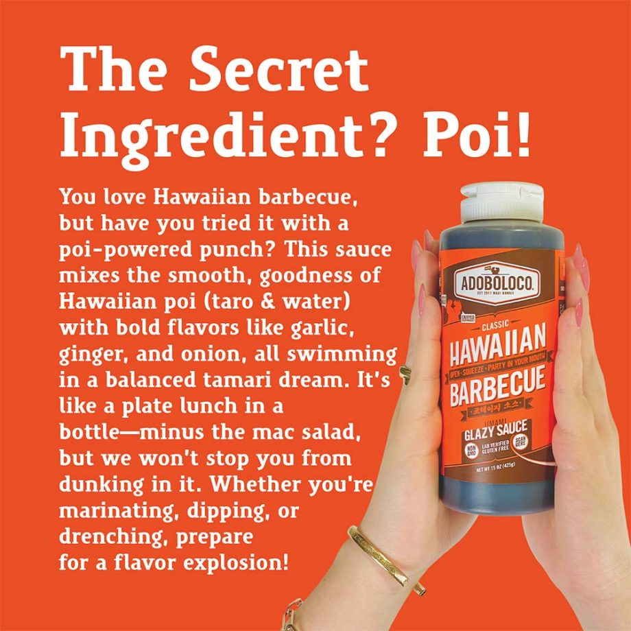Classic Hawaiian Barbecue Sauce – Perfect for Dipping, Glazing, or Marinating
