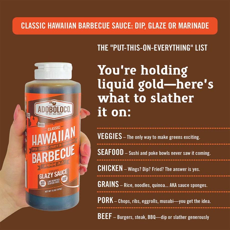 Classic Hawaiian Barbecue Sauce – Perfect for Dipping, Glazing, or Marinating