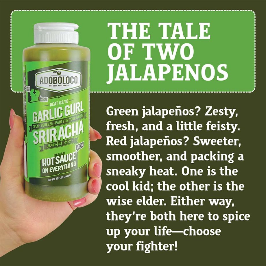 Garlic Gurl Green Sriracha – The Irresistible Sauce for Garlic Lovers! - HEAT 03/10