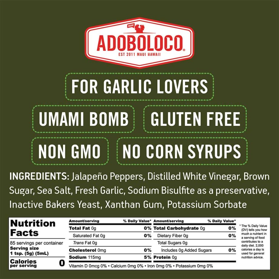 Garlic Gurl Green Sriracha – The Irresistible Sauce for Garlic Lovers! - HEAT 03/10