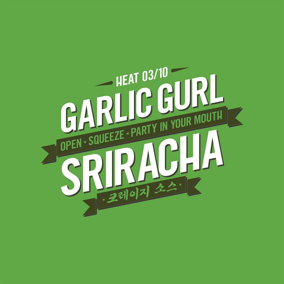 Garlic Gurl Green Sriracha – The Irresistible Sauce for Garlic Lovers! - HEAT 03/10