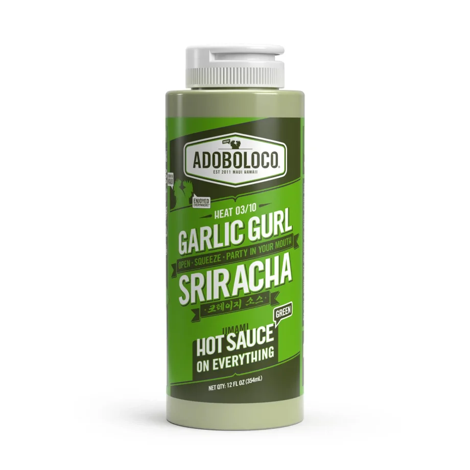 Garlic Gurl Green Sriracha – The Irresistible Sauce for Garlic Lovers!