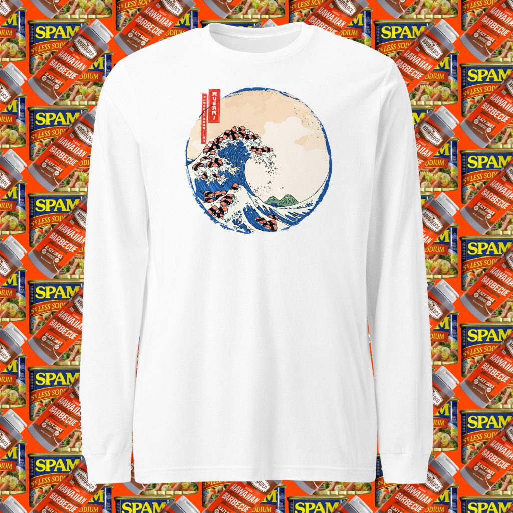 MUSAMI – SPAM Musubi Tsunami Long Sleeve Tee - Adoboloco