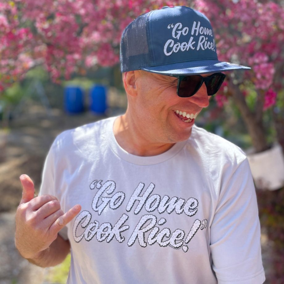 GO HOME COOK RICE! T-Shirt