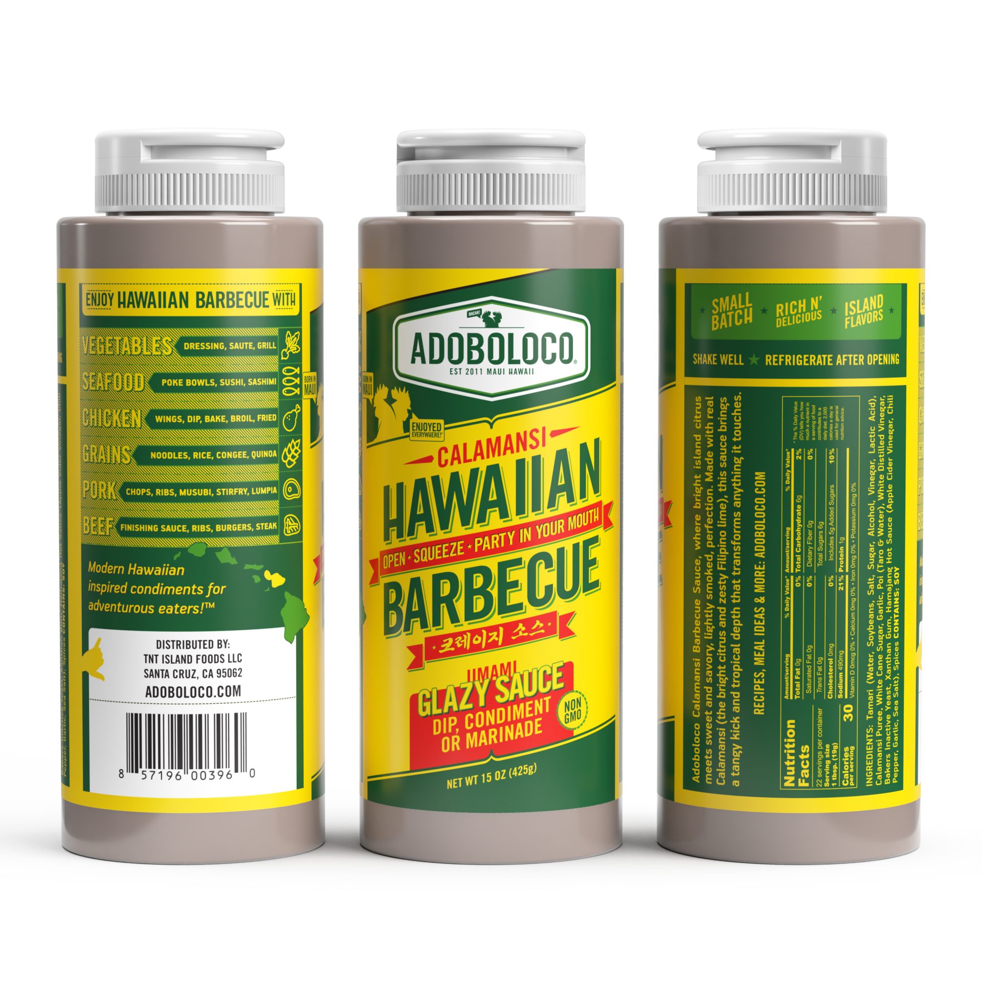 Adoboloco Calamansi Hawaiian Barbecue Sauce